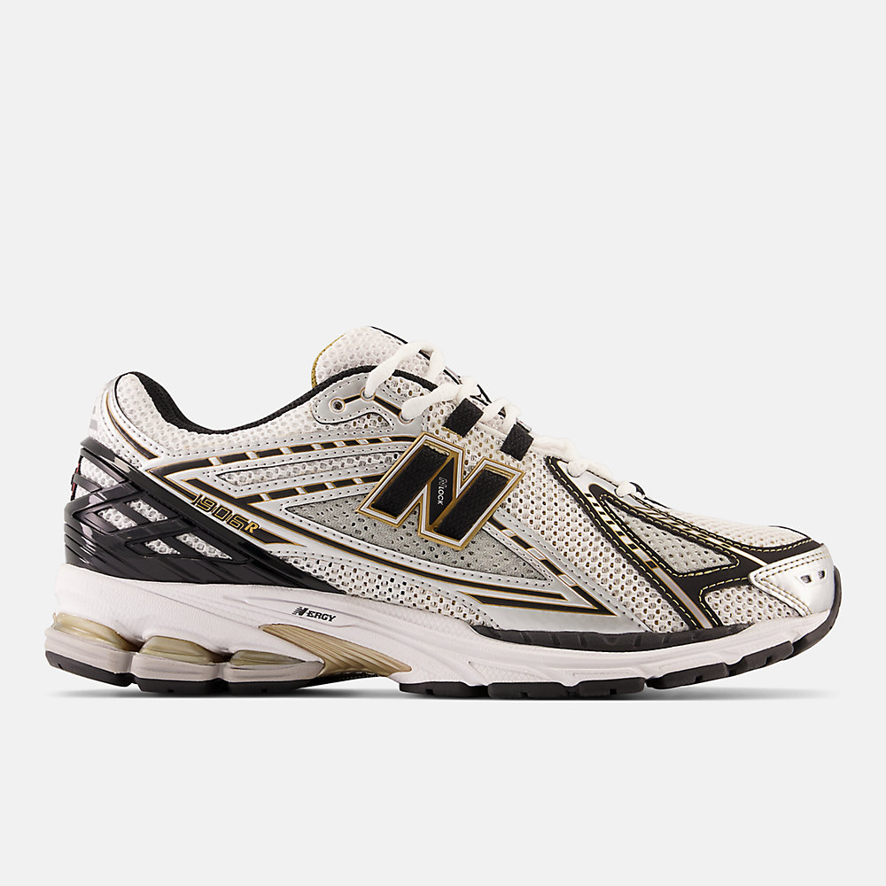 New Balance 1906R Shoes Metallic Silver with Metallic Gold